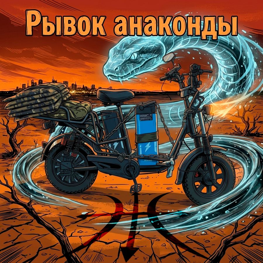 Рывок анаконды! 19,5 часов езды.