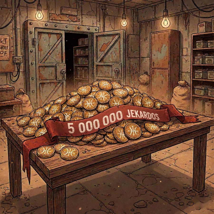 5 миллионов Jekardos coin