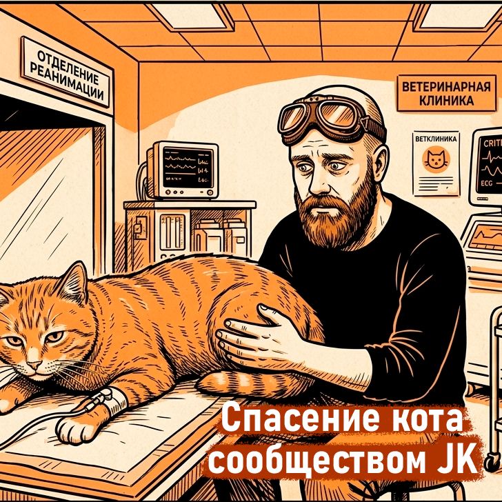 Спасение кота сообществом JK | Курьерский бунт