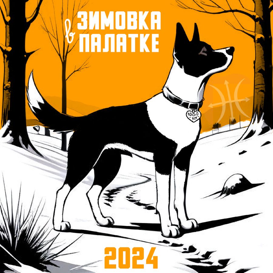 Охотница на мышей | Зимовка в палатке